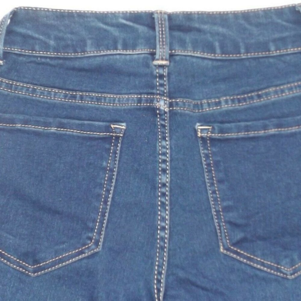 Nobo Mid Rise Bootcut Jeans Women's Size 1 Blue 5-Pocket Dark Wash #320